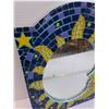 Image 2 : Sun & Moon Tile Mosaic Mirror - 11" x 14"