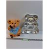 Image 1 : "Zeddy" The Zellers Teddy Bear Cookie Jar & Teddy Bear Cake Pan -13" Tall