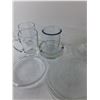 Image 2 : Misc. Glass Dish Lot - Kosta Boda Plates, Bowls, Pitcher, Glass Mugs