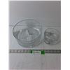 Image 1 : (2) Star Shaped Glass Bowls up to 9″