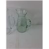 Image 3 : (2) 9″ Tall Glass Pitchers
