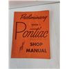 Image 2 : (2) Pontiac Vintage Manuals