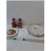 Image 1 : Cadmium Lead Dish, Other Misc China Plates