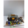 Image 1 : (2) Hose Menders, Garden Hose Adapter, Omega Tool Box 16'' x 8.6'' x 7.1'', Misc - As Is CANNOT SHIP