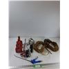 Image 1 : (3) STP Gas Treatment, (2) Air Compressor Hoses, Trouble Light, Misc - As Is CANNOT SHIP