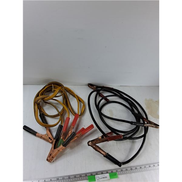 (2) Jump Cables - As Is