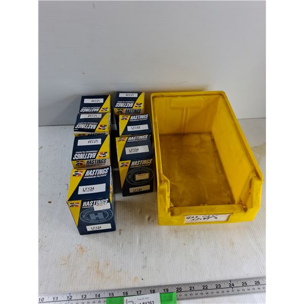 (7) Hastings Oil Filters - As Is