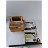 Image 1 : 23.5'' Metal Pole, (2) Hydraulic Hoses, Assorted Nails - As Is