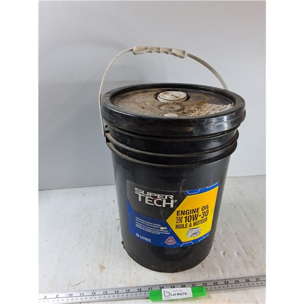 20 Litres Super Tech Engine Oil 10W-30 - As Is CANNOT SHIP