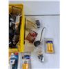 Image 3 : Heat Shrink Tubing, Plastic Bin, Assorted Electrical Plug In Ends,Misc - As Is