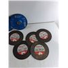 Image 2 : (15) Angle Grinder Disks, up to 8-5/8″, Grinding Wheel, Metal Cutting Wheels, Misc