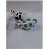 Image 4 : Rooster Salt & Pepper Shakers Lot & Cow Shakers, Clown Shakers Lot
