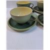 Image 2 : (6) Denby Extra Large Cup & Saucers - Made in England