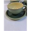 Image 2 : (6) Denby Extra Large Cup & Saucers - Made in England
