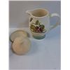 Image 3 : Mushroom Butter Bell, Olive Oil Jug, Garlic Bell, Ceramic Pitcher