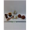 Image 1 : Noritake Salt & Pepper Shakers, Cow Container, Pitcher, Sunflower Figurine, Misc