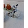 Image 3 : Strawberry Salt & Pepper Shakers, Various Animal Shakers, (2) Asian Dipping Bowls, Herb Grinding Bow
