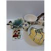 Image 2 : Various Kitchen & Decor Items: Bird, Pepper, Seashell Pattern, Misc