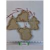 Image 1 : (4) Christmas Ceramic Ornaments/Cookie Molds