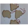 Image 6 : (4) Christmas Ceramic Ornaments/Cookie Molds