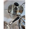 Image 4 : Food Mill, Metal Strainer, (2) Stainless Steel Pots Set: Paderno & Imperial