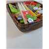 Image 2 : Wicker Basket of Candles