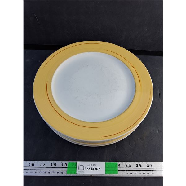 (8) 12" Ceramic Dining Plates