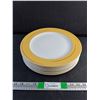 Image 1 : (8) 12" Ceramic Dining Plates