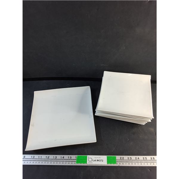 Tableware Solutions Ceramic Square Dining Plates