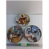 Image 1 : (3) The Hamilton Collection Decorative Ceramic Plates by Gré Gerardi