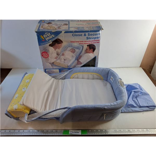 Close & Secure Baby Sleeper
