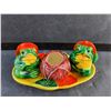 Image 2 : Frog Style Ceramic Salt & Pepper Shakers