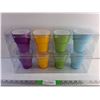 Image 1 : Set of (8) Waffle Cup Server Cups