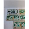 Image 2 : Various Saskatchewan Licence Plates