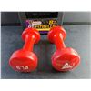 Image 2 : (2) 8lbs PT FitBells  -  PICK UP