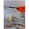 Image 2 : Halloween Candy Bag, Skeleton Decor, Piranha Skeleton, Mayan Wall Calendar Decor