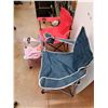 Image 3 : *(3)  Outdoor Folding Camp Chairs 35" x 31" x 20"  -  PICK UP ONLY