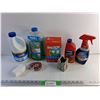 Image 1 : Mr Clean, Bounce Dryer Sheets Cleaner, Clorox Bleach, Tape Dispenser, Rug Doctor Anti Foam, Misc