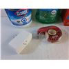 Image 4 : Mr Clean, Bounce Dryer Sheets Cleaner, Clorox Bleach, Tape Dispenser, Rug Doctor Anti Foam, Misc