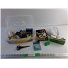Image 1 : Modeling Clay, Scissors, Earrings, Gloss Glaze