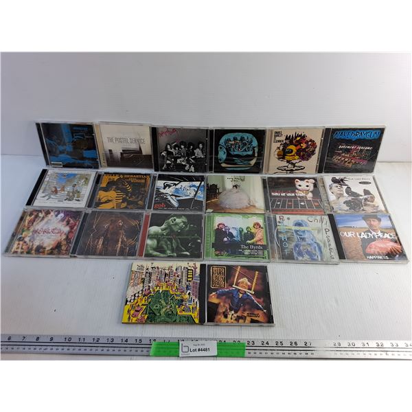 (20) Audio CDs - The Postal Service, New York Dolls, Belle & Sebastian