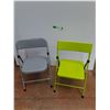 Image 1 : (2) Folding Kid's Chairs 23" x 14" x 16"  -  PICK UP