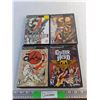 Image 1 : (4) Sony Playstation 2 Games - Guitar Hero, Okam 1, Metal Gear Solid 2