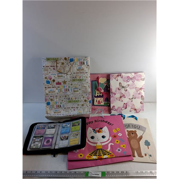 Gift Bags, Pokémon Trading Cards Album - Authenticity Not Guaranteed