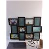 Image 2 : Multiple Picture Frame 23" x 18", Bicycle Style Planter, 12" x 12" Stock Paper