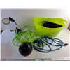Image 1 : LED Desk Lamp, Cord Extensions, Halloween Projector, Plastic Buckets - As Is  -  PICK UP