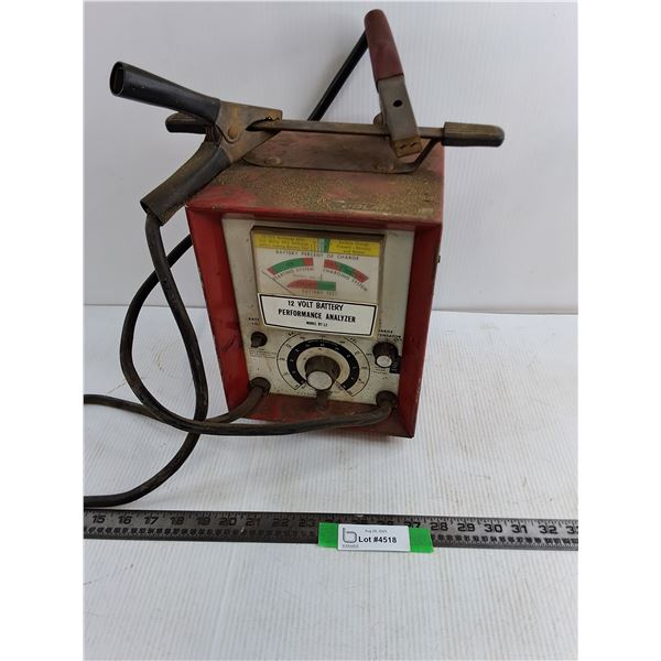 “Solar” Brand 12V Battery Performance Analyzer As-Is