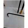 Image 3 : 52″ Broom Handle, 45″ Shovel Handle, Crowbar, 52″ Stick  -  PICK UP ONLY