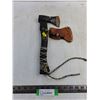 Image 1 : Hatchet with Leather Sheath - 12.5" Handle & 5.5" Head