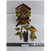 Image 1 : Vintage Wall Mount Cuckoo Clock from West Germany - Untested